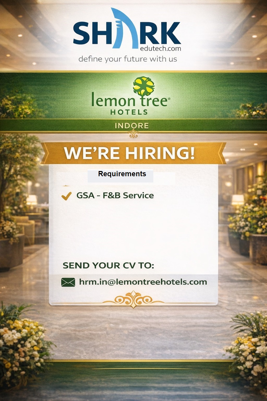 Guest Service Associate (GSA) - F&B Service
